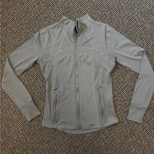 Gray Full-Zip Jacket